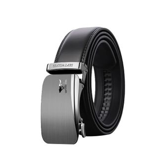 七匹狼（SEPTWOLVES）   男士皮带 牛皮商务时尚休闲裤带 中青年真皮腰带 M73821A342-01