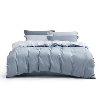 水星家纺  全涤磨毛四件套-拾光漫漫200*230cm