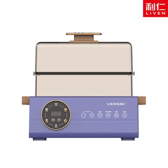 利仁/LIVEN  10L多功能电蒸锅 双层早餐蒸箱 智能蒸蛋机 DZG-D1015