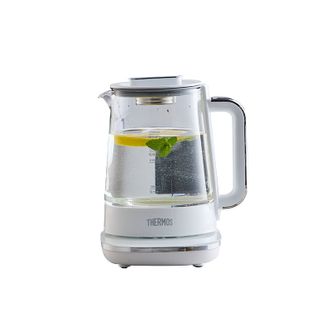 膳魔师（THERMOS）  养生壶小型家用办公室玻璃烧水壶多功能预约恒温煮茶器花茶电热水壶 EHA-1616E