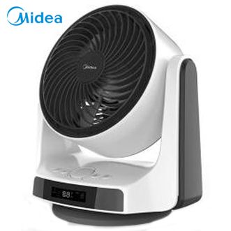 美的（Midea）电风扇 台式变频空气循环扇遥控全方位摇头多档无极调速办公室卧室空调伴侣 FGD20XBR