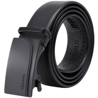 奥康（Aokang）  新款真皮皮带自动扣年轻人男款正品自动扣送礼自用腰带