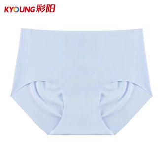 彩阳女士冰丝无痕3D立体提臀收腹内裤-四条装