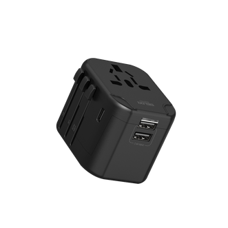 德力西电气（DELIXI ELECTRIC）  转换插头/插座 全球通旅行插座【12W快充】2A1C CD98-SPQ(HE)12W