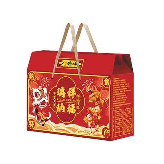 八瑞祥瑞祥纳福熟食礼盒1670g肘子酱牛肉童子鸡米粉肉鸡腿老北京特产礼品送礼佳品