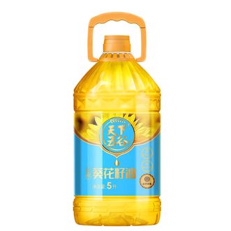 天下五谷  压榨葵花籽油5L 食用油