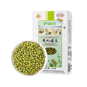 绿次方  有机绿豆400g