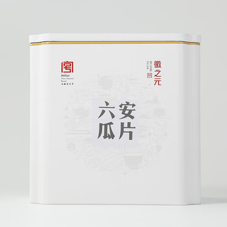 徽之元  六安瓜片特二（瑞系列）100g 白梅花罐