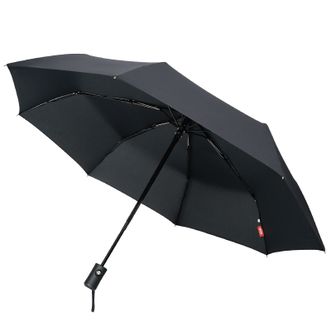 红叶HongYe  8骨全自动雨伞商务折叠伞加大加固 35555