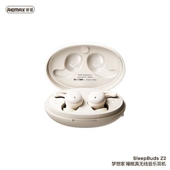 睿量（REMAX）  睡眠蓝牙耳机Z2音乐降噪通话游戏运动长续航隔音男女通用 SleepBuds Z2白色