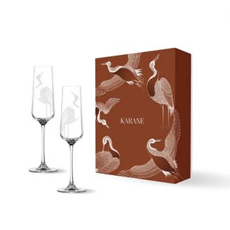 LUCARIS  香槟酒杯套装  270ml*2只礼盒装  家用高脚杯礼盒酒具