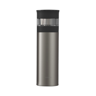 全格（QUANGE）  泡茶纯钛杯  420ml 智能泡茶保温杯Ti508-420 温度显示