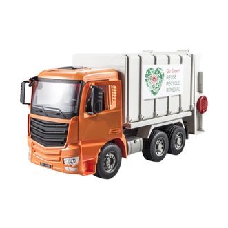 双鹰/DOUBLE E  儿童仿真工程车垃圾分类环卫车模型玩具 E235-001