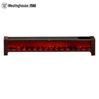西屋（Westinghouse）踢脚线取暖器石墨烯家用电暖气烤火炉壁炉移动地暖WTH-202T