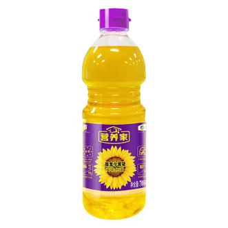 福临门  营养家黄金小黑葵葵花仁油700ml食用油