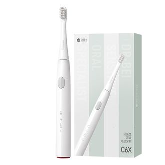 贝医生/DR·BEI  声波电动牙刷  男女牙刷 自动声波 智能充电式 软毛牙刷 电动牙刷 C6X