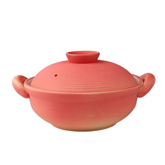 唯都红韵东方粗陶煲3.5L家用煲汤锅炖锅W-G3350
