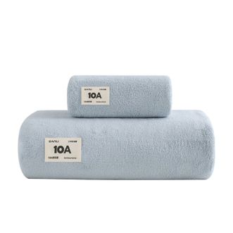 三利  简宜 10A抗菌浴巾面巾套装