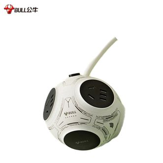 公牛（BULL）  太空舱插座 一键总控 立体集成科幻太空舱球形插座全长1.5米