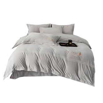 悠梦嘉居  高密兔毛绒四件套4500克，高克重高密度加绒四件套冬日必备加大床