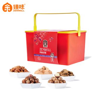 臻味  坚果零食高端礼盒 环球吉庆果1900g