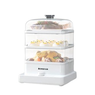 志高(CHIGO)  电蒸锅 多功能家用三层蒸煮炖一体 ZG-5011