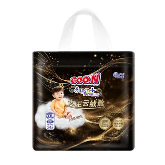 大王（GOO.N）  柔软抑菌云绒舱拉拉裤 XXL24片