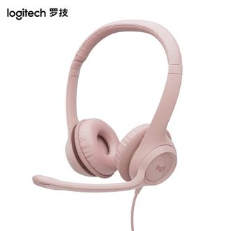 罗技/Logitech H390 头戴式有线USB立体声耳机麦克风