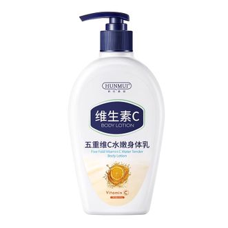 韩伦美羽  凡士林身体乳秋冬维e果酸保湿滋润肤乳E