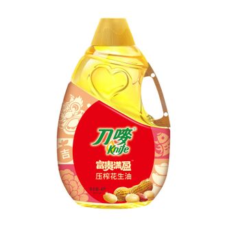 刀唛  富贵满盈压榨花生油4L