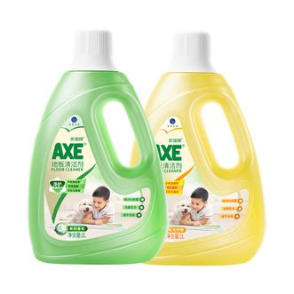 斧頭牌  AXE地板清洁剂2L*2瓶（柠檬+茉莉）各1瓶