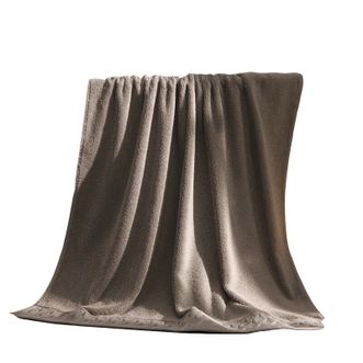 康尔馨  五星级酒店浴巾纯棉A类高档浴巾扇形刺绣 金可丝浴巾