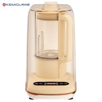 科米欧/KEMIOU  1.4L轻音破壁机加热免过滤豆浆机 家用多功能五谷杂粮预约料理机果蔬汁榨汁机果汁机早餐机米糊辅食机搅拌机KM-DPB149米色