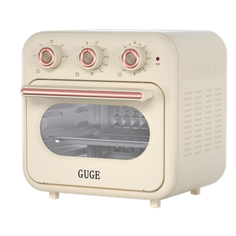 谷格/GUGE  电烤箱家用16L小型多功能机械式操控上下独立控温烤箱 GC909B 16L