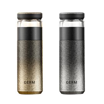 格沵/germ  茗萃钛杯 520ml 纯钛保温杯 高档养生水杯茶水分离泡茶杯送礼杯子