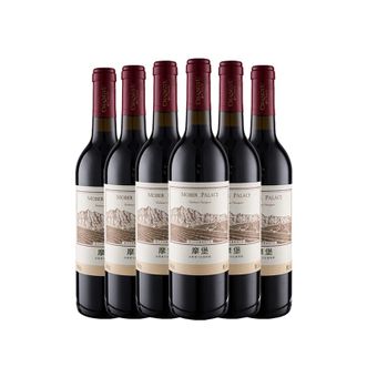 张裕 宁夏贺兰山东麓 摩堡赤霞珠干红葡萄酒650ml*6瓶整箱装