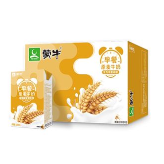 蒙牛  早餐奶麦香味牛奶礼盒装 250mL*16盒