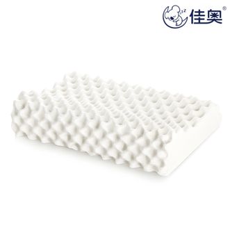 佳奥/Jago  90%天然乳胶波浪颗粒乳胶枕 大颗粒按摩枕 成人单支装 J13B22AW2