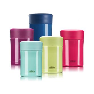 膳魔师（THERMOS）  焖烧杯不锈钢保温保温桶户外焖烧食物罐TCLA 470ml