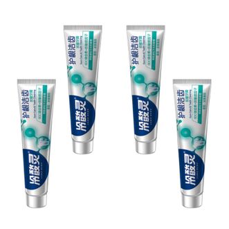 冷酸灵  护龈洁齿抗敏牙膏 护龈洁齿 抑牙菌斑 140g*4支