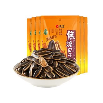 洽洽焦糖味瓜子葵花籽108g*5袋