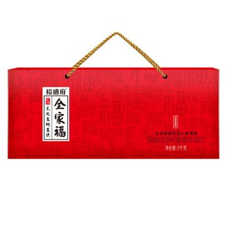 裕道府  （中国红）全家福大米礼盒5KG