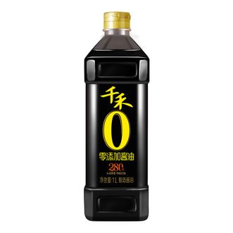 千禾 酱油 280天特级生抽1L 酿造酱油 不使用添加剂