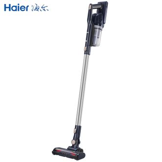 海尔/Haier  手持无线吸尘器 灵活电动地刷花样刷头组合飓风吸力精密过滤吸尘器
