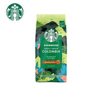 星巴克（Starbucks）   精品烘焙咖啡豆 哥伦比亚200g 中烘黑咖啡 单一产区