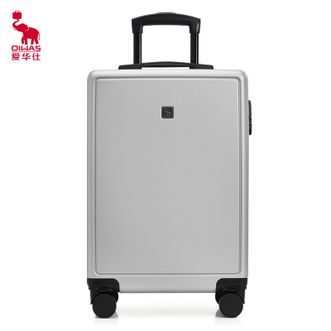 爱华仕/Oiwas  20英寸登机箱 轻音飞机轮双仓收纳拉杆箱