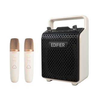 漫步者/EDIFIER  手提便携式蓝牙音箱PP205S双麦版 商超导购音响K歌广场舞户外音箱 教学扩音器