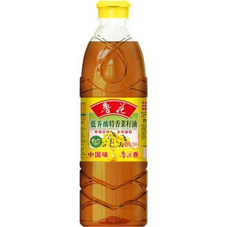鲁花 低芥酸特香菜籽油750ml*1 非转基因 物理压榨 鲁花 低芥酸特香菜籽油750ml*1 非转基因 物理压榨
