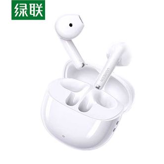 绿联/Ugreen  【舒适佩戴】半入耳式舒适佩戴超长续航无线运动通话降噪适用于苹果/华为/小米等蓝牙耳机
