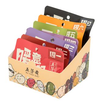 五芳斋 八宝粥五谷杂粮粥米原料组合 混合小包装营养早餐粥粗粮 暖意粥料（周装7小袋）350克